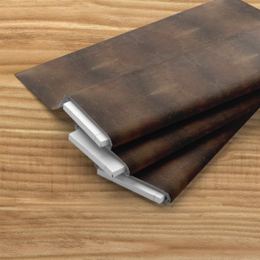 Brandend Koeienhuid Faux Leather Stof