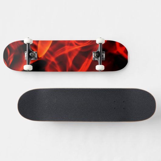 brandend skateboard (Horizontaal)