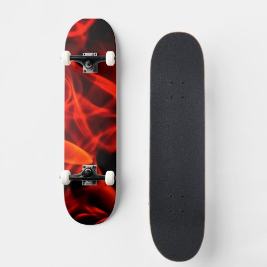 brandend skateboard (Voorkant)