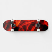 brandend skateboard (Horizontaal)