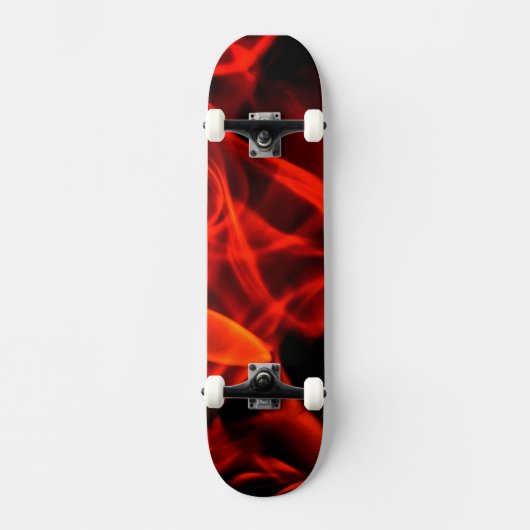 brandend skateboard (Voorkant)