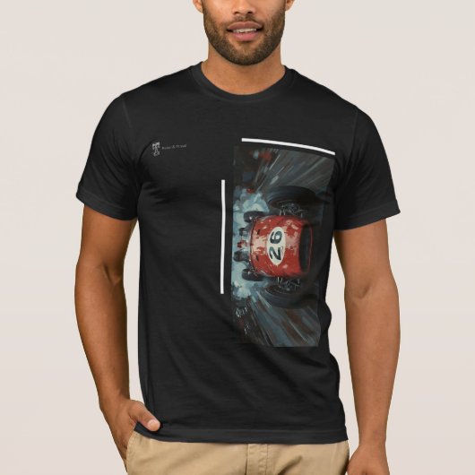 Brandend Spoor: Auto 26 shirt | Piston & Draad (Voorkant)