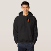 Brandend voor een zuiver gekookt overhemd hoodie (Voorkant volledig)