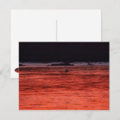 Brandend water briefkaart (Voorkant / Achterkant)
