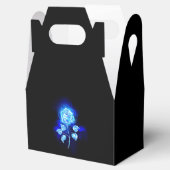 Brandende Blauwe Roos Bedankdoosjes (Geopend)