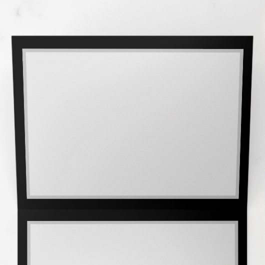 Brandende Blauwe Roos Drieluik Wenskaart (Binnenzijde eerst)