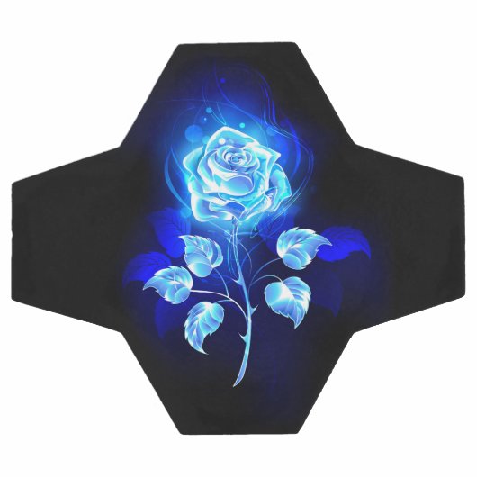 Brandende Blauwe Roos Voetbal (Enkel)