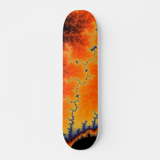 Brandende breuklijn skateboard (Voorkant)