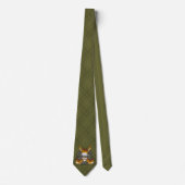 Brandende hockeysticks das (donker) (Voorkant)