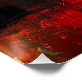 Brandende Horizon Perfect Poster (Hoek)