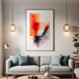 Brandende Horizonten Canvas Afdruk
