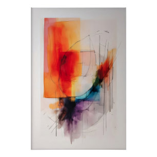 Brandende Horizonten Perfect Poster