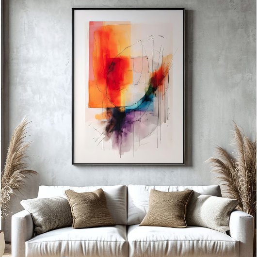 Brandende Horizonten Poster