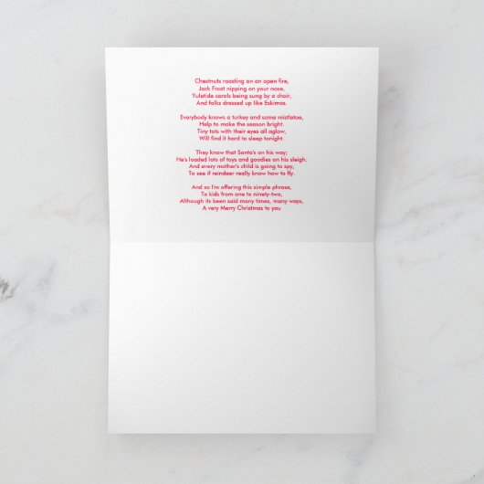 brandende kaarsen feestdagen kaart (Binnen)