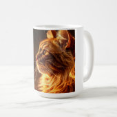 Brandende kat mok (Voorkant rechts)