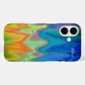 Brandende Kleuren Case-Mate iPhone Case (Achterkant (horizontaal))