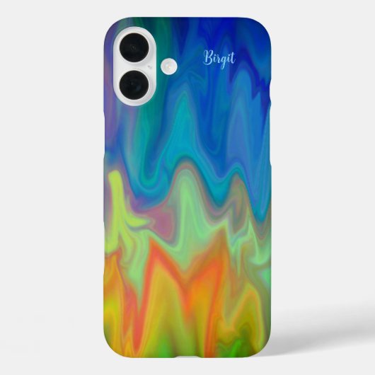 Brandende Kleuren Case-Mate iPhone Case (Achterkant)