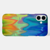 Brandende Kleuren Case-Mate iPhone Case (Achterkant (horizontaal))