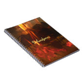 Brandende kolen notitieboek (Rechterzijde)