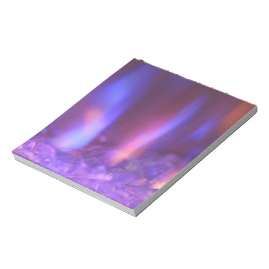 Brandende lampen notitieblok (Linkerzijde)