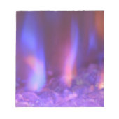 Brandende lampen notitieblok (Voorkant)