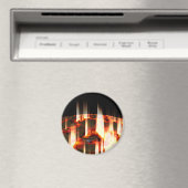 brandende planeet magneet (Insitu (Vaatwasser))