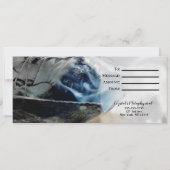 Brandende salie roken metafysische gift certificaa kaart (Achterkant)