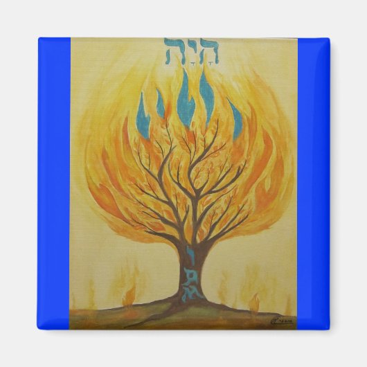 Brandende Struik, dat ben ik Magneet (Voorkant)