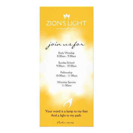 Brandende vlammen (witte vlammen) reclamekaart (Voorkant)