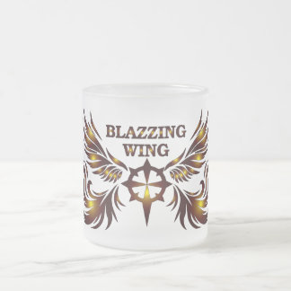 Brandende Vleugel Glas Mok