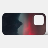 Brandende wolken, mist en bergen Case-Mate iPhone case (Achterkant (horizontaal))