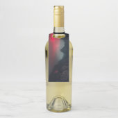 Brandende wolken, mist en bergen flessenhanger (Op fles)