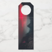 Brandende wolken, mist en bergen flessenhanger (Voorkant)