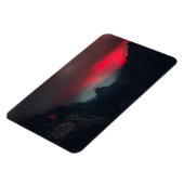 Brandende wolken, mist en bergen magneet (Linkerzijde)