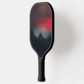 Brandende wolken, mist en bergen pickleball paddle (Links)