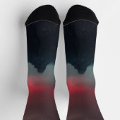 Brandende wolken, mist en bergen sokken (Top)