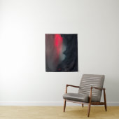 Brandende wolken, mist en bergen wandkleed (In situ)