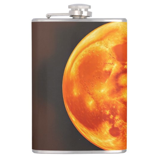 Brandende Zon Heupfles (Voorkant)