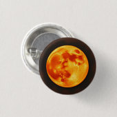 Brandende Zon Ronde Button 3,2 Cm (Voorkant /achterkant)