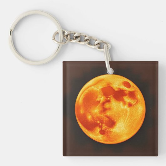 Brandende Zon Sleutelhanger (voorkant)