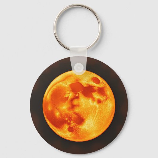 Brandende Zon Sleutelhanger (Voorkant)