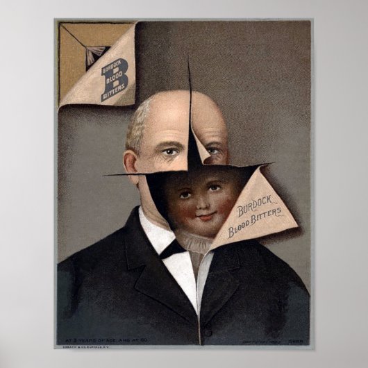 brander Blood Bitters Advertisement Poster (Voorkant)