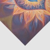 Branderig hart ontkoppelingsweefsel tissuepapier (Detail)