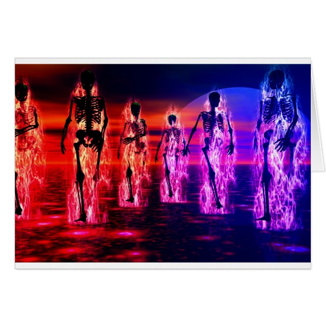 Branderig skelet (Voorkant Horizontaal)