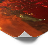 Branderige horizon poster (Hoek)