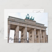 Brandernburger Tor Briefkaart (Voorkant / Achterkant)