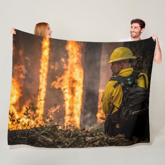 BRANDFIGHTER FLEECE DEKEN (In situ)