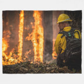 BRANDFIGHTER FLEECE DEKEN (Voorkant (Horizontaal))