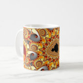 Brandfractal Koffiemok (Voorkant links)
