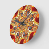 Brandfractal Ronde Klok (Hoek)